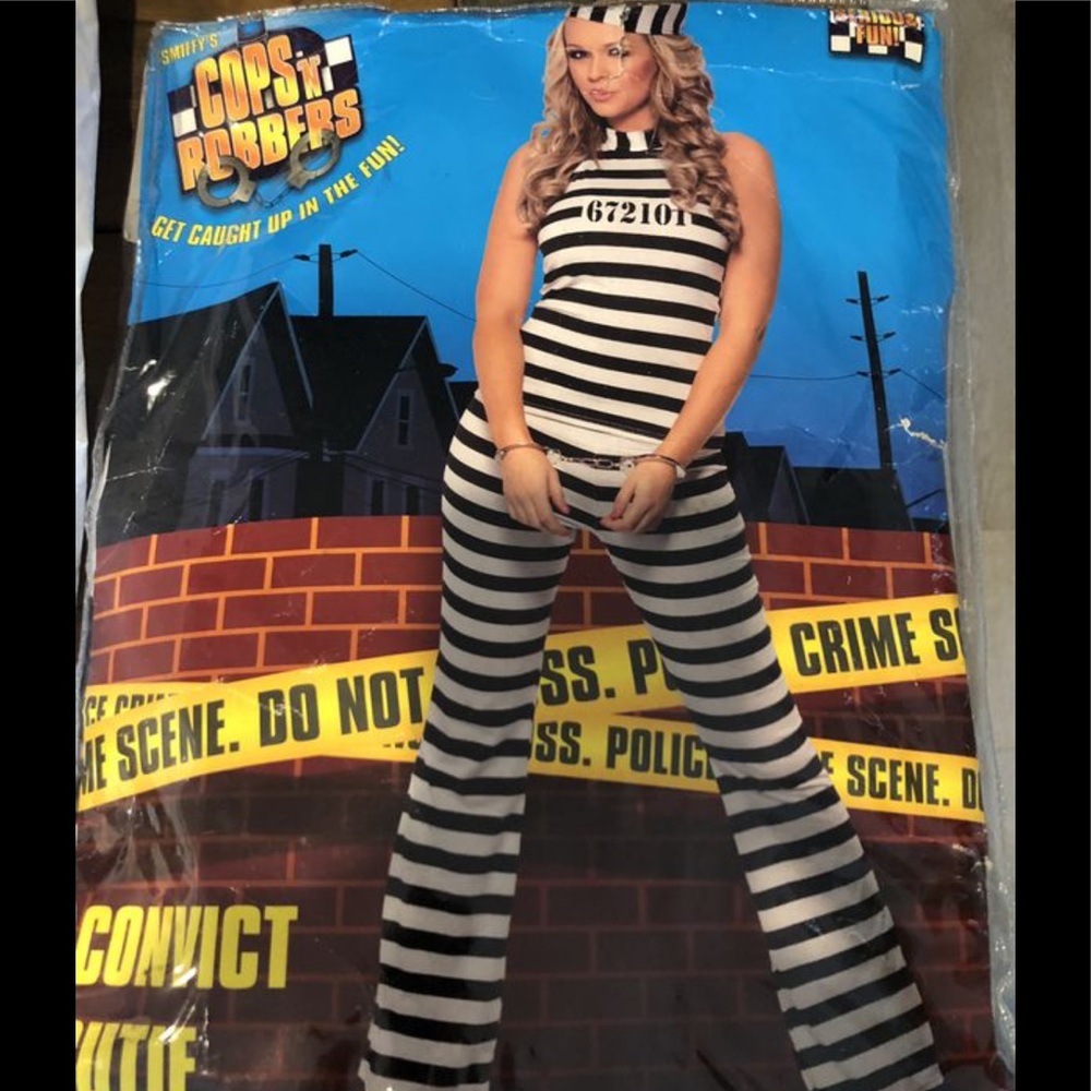 Halloween Sexy Convict costume